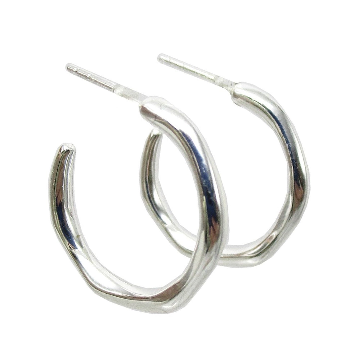 Classico Collection Squiggle Hoops