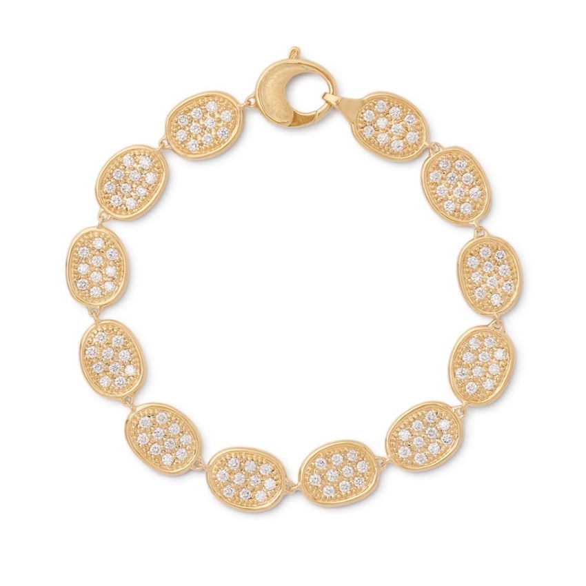 Lunaria Collection Pave Diamond Bracelet