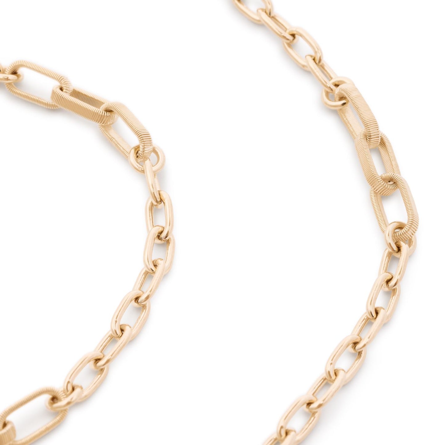 Uomo Collection Unisex Coil Link Necklace