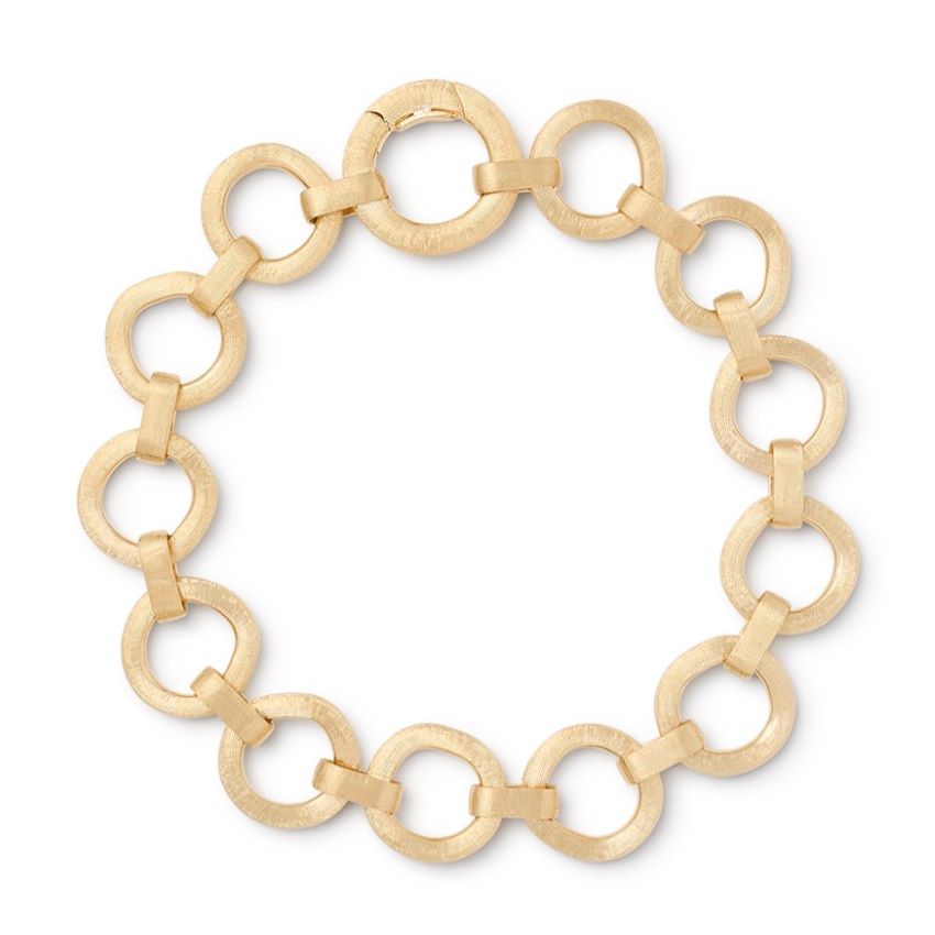 Jaipur Gold Collection Flat Link Bracelet
