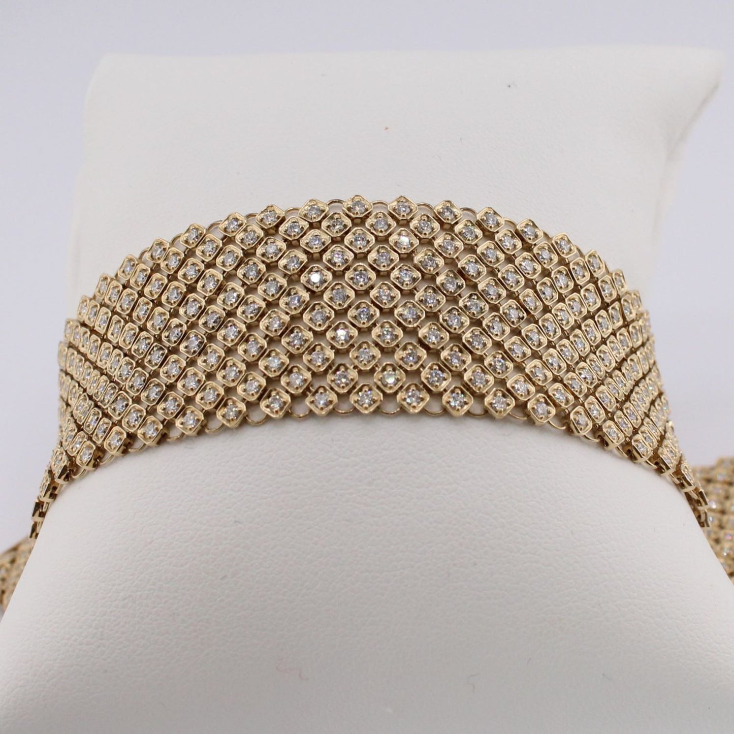11-Row Diamond Bracelet