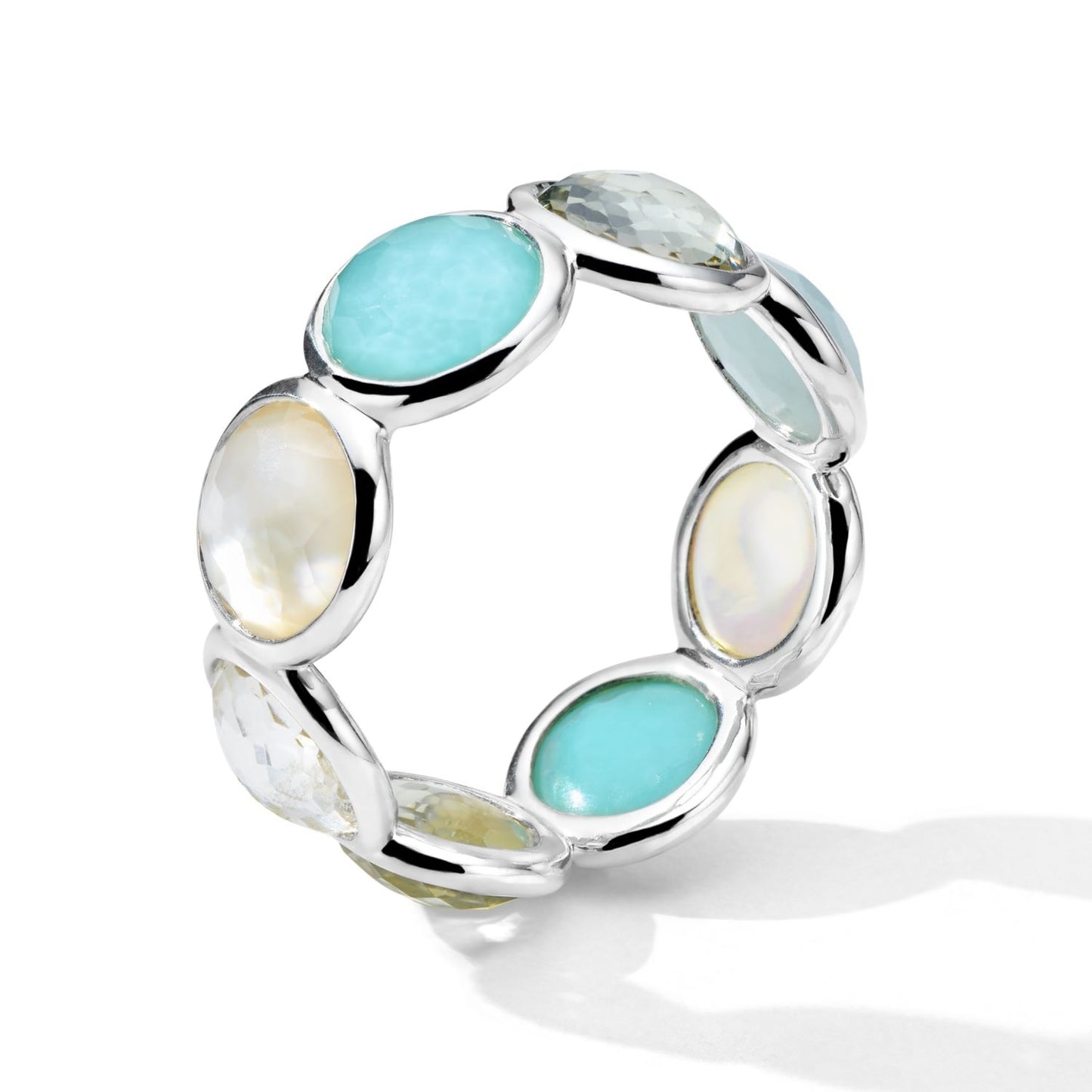 Lollipop Collection: Brezza Gemstone Eternity Ring