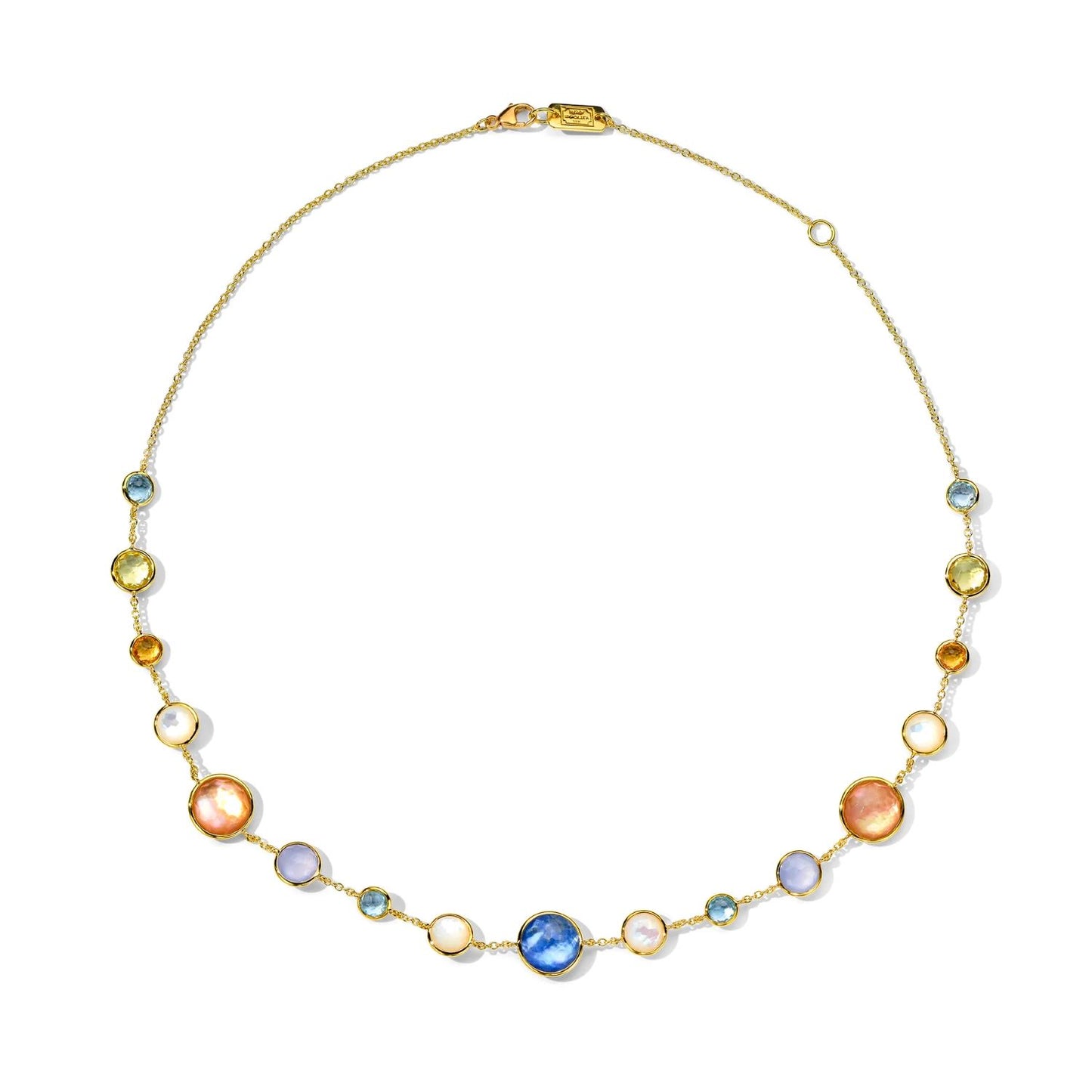 Lollitini Lollipop Collection: Wildflower Multi-Stone Station Necklace