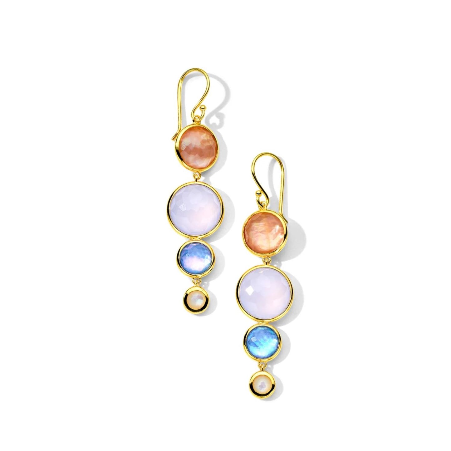 Lollipop Collection: Wildflower 4-Stone Drop Earrings