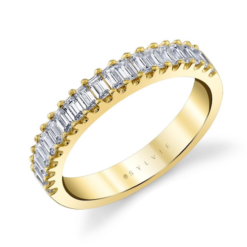 Baguette Cut Diamond Band