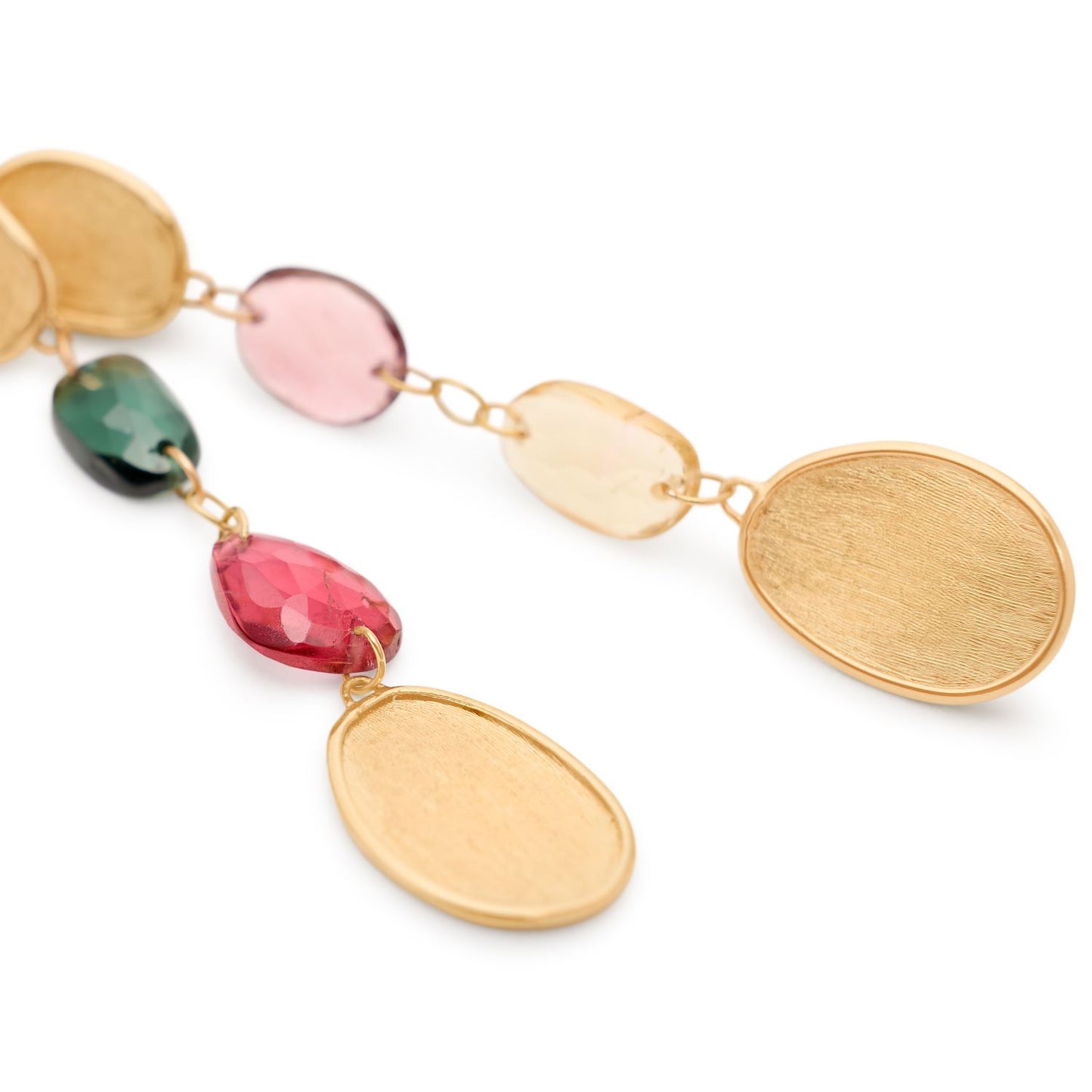 Lunaria Gemstone Collection Drop Earrings