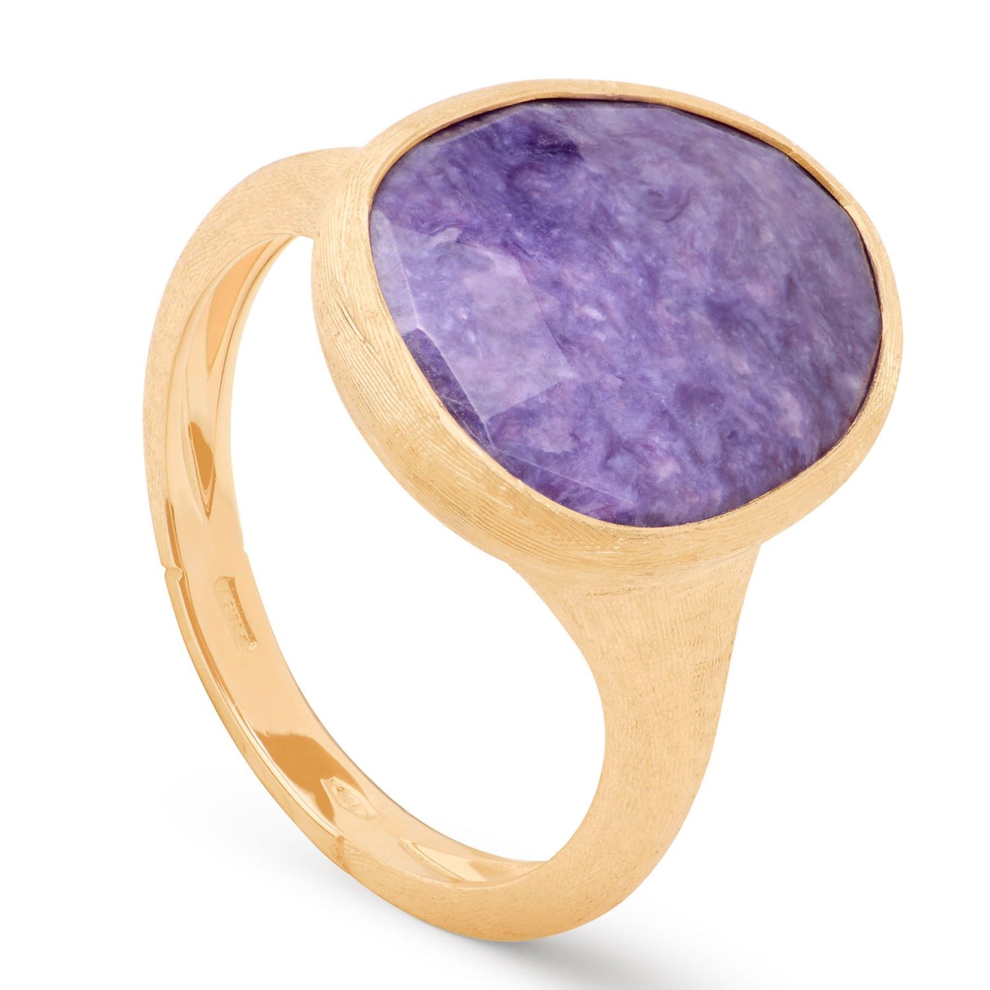 Lunaria Gemstone Collection Charoite Ring