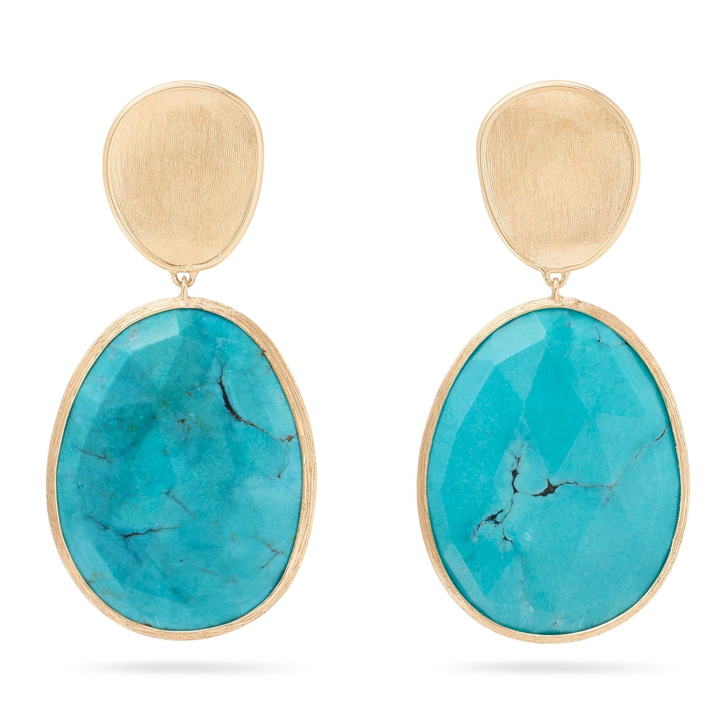 Lunaria Gemstone Collection Turquoise Drop Earrings