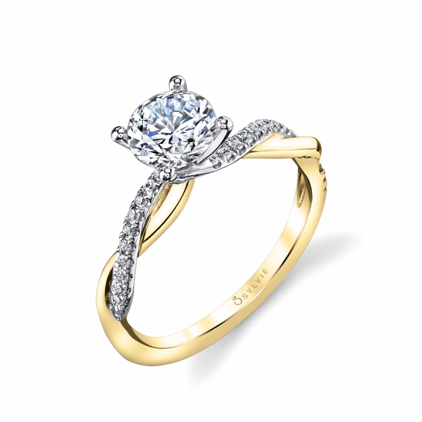 Solitaire Yasmine Collection Engagement Ring Mounting