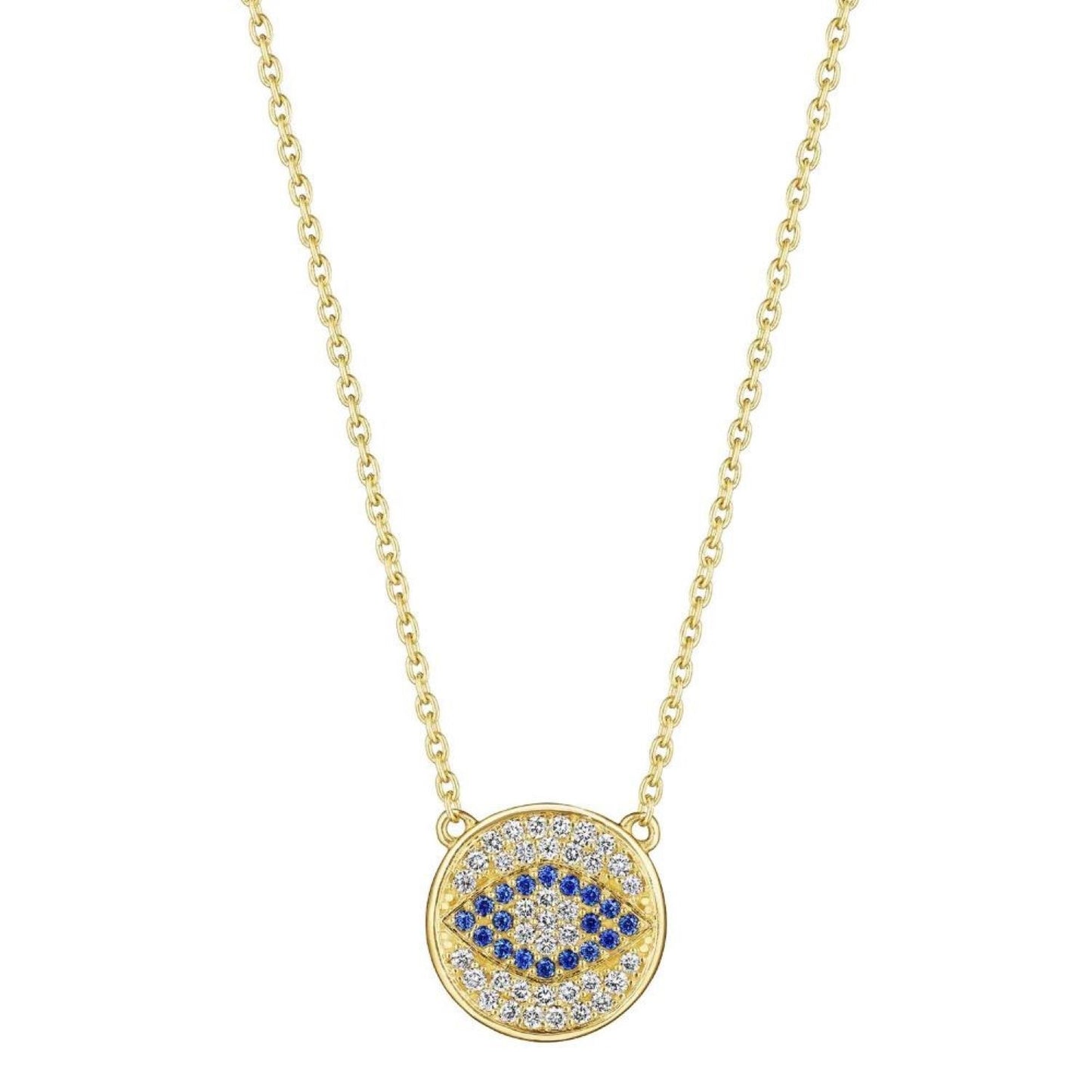 Petite Penny Evil Eye Necklace