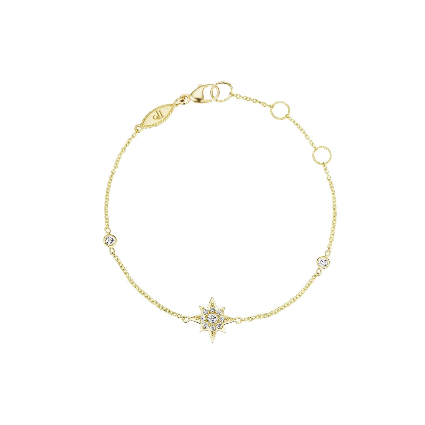 Petite Penny Starburst Chain Bracelet