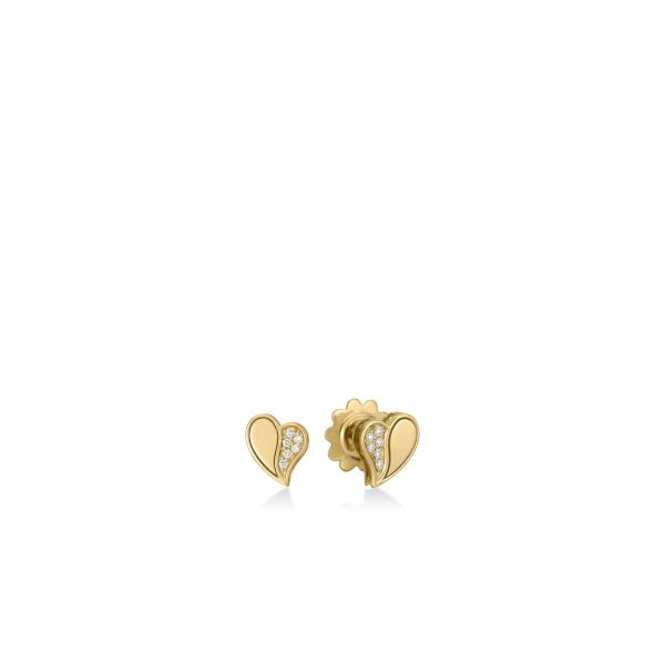 Amorino Diamond Flower Stud Earrings