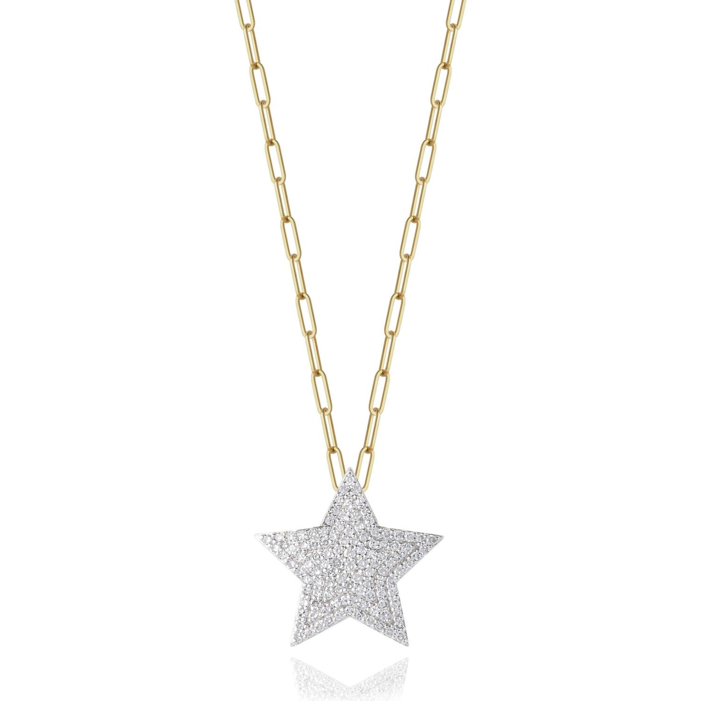 Affair Large Diamond Infinity Star Necklace