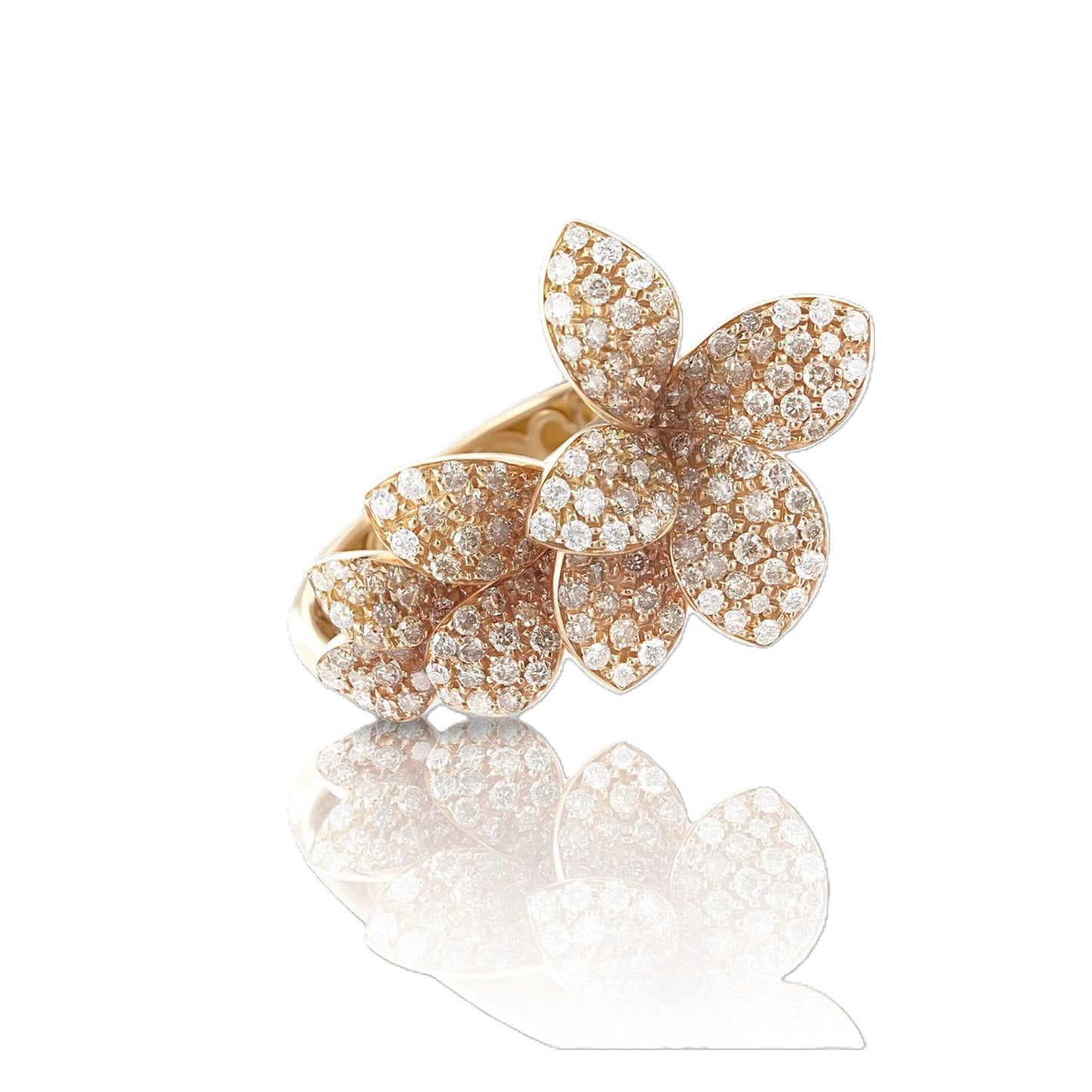 Petit Garden Collection, Diamond Flower Ring