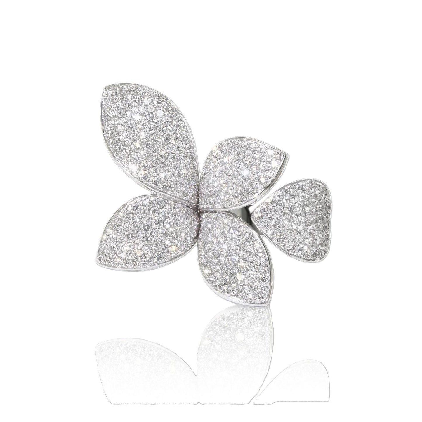 Giardini Segreti Collection Diamond Flower Ring