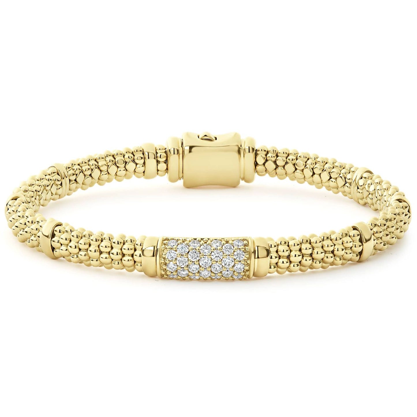 Caviar Gold Collection Diamond Bracelet