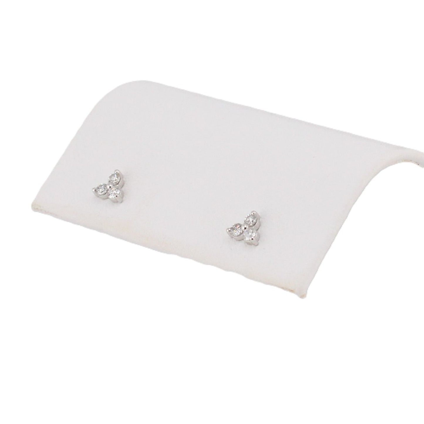 Diamond Cluster Earrings