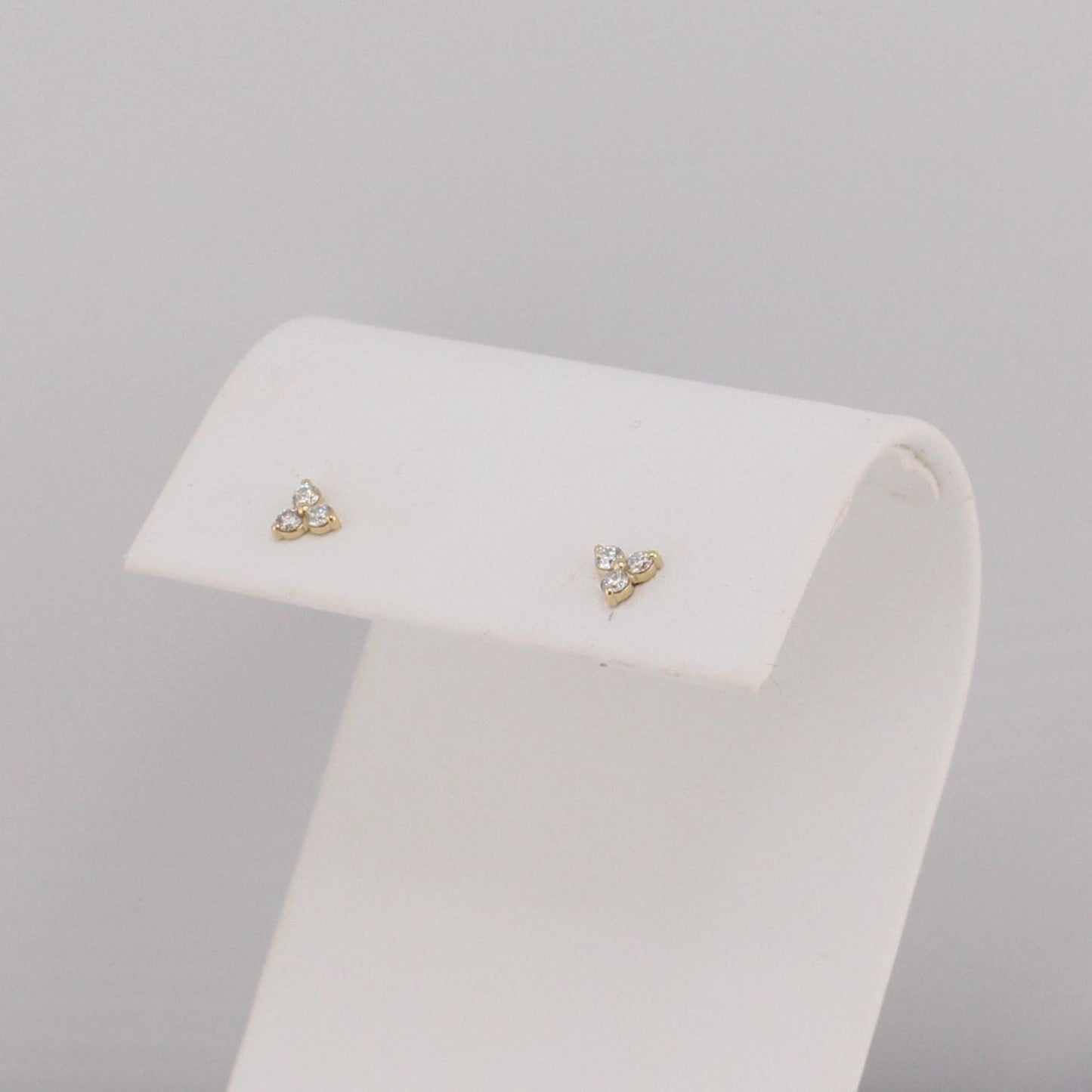 Diamond Cluster Earrings