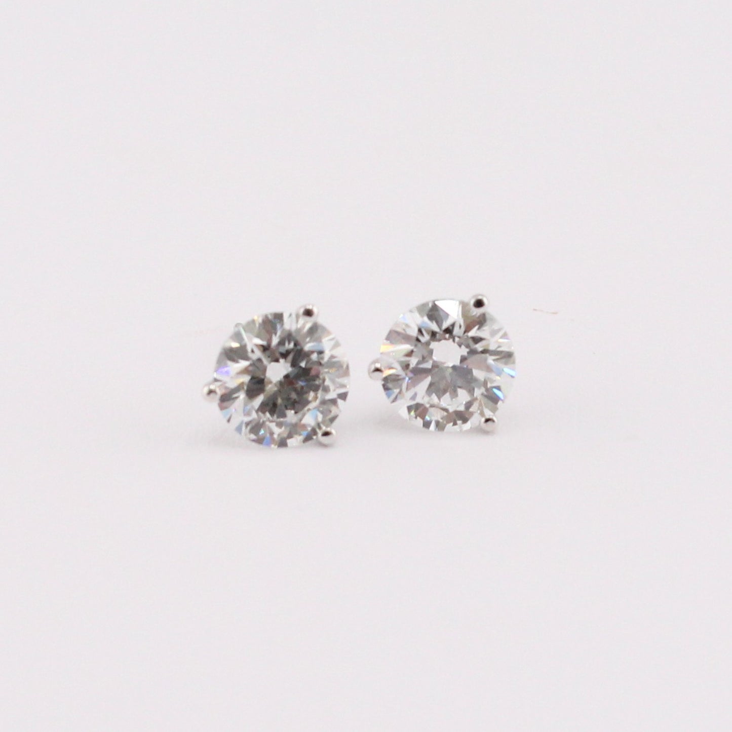 Lab Grown Diamond Stud Earrings