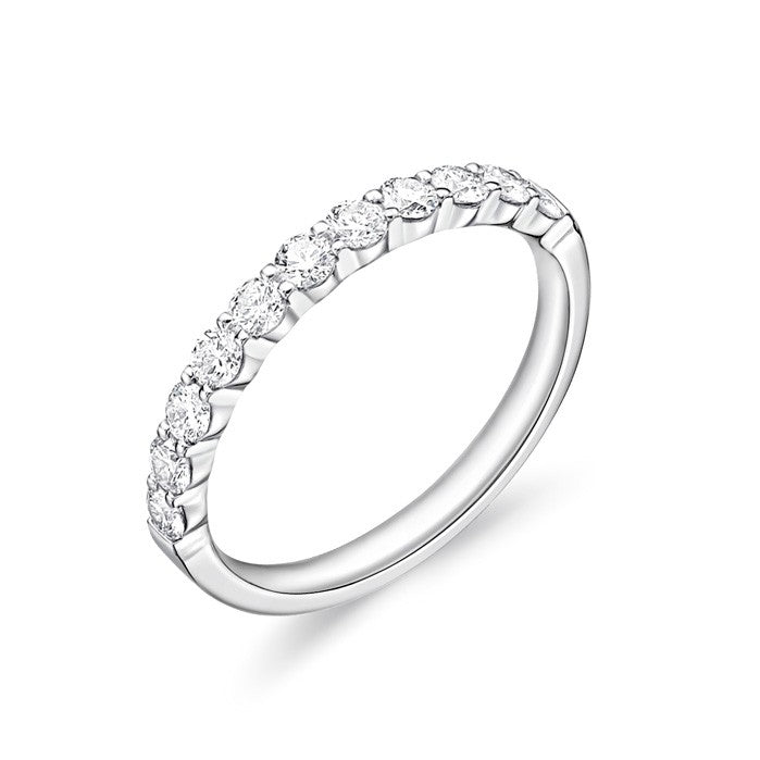 Petite Prong 11-Stone Diamond Band