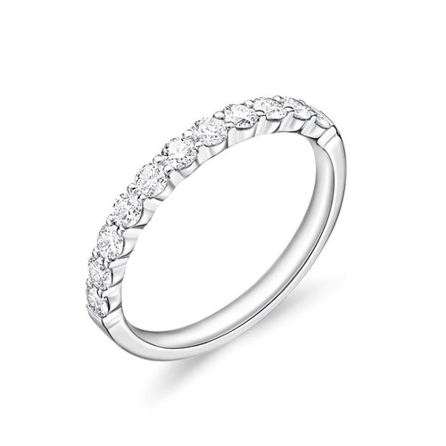 Petite Prong 11-Stone Diamond Band