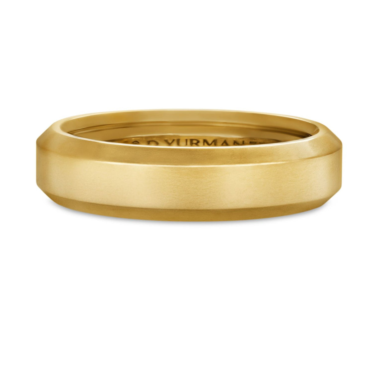 Wedding Band Collection 6 MM Beveled Edge Classic Band