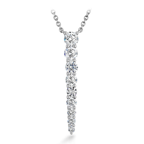 Identity Collection Graduated Diamond Pendant
