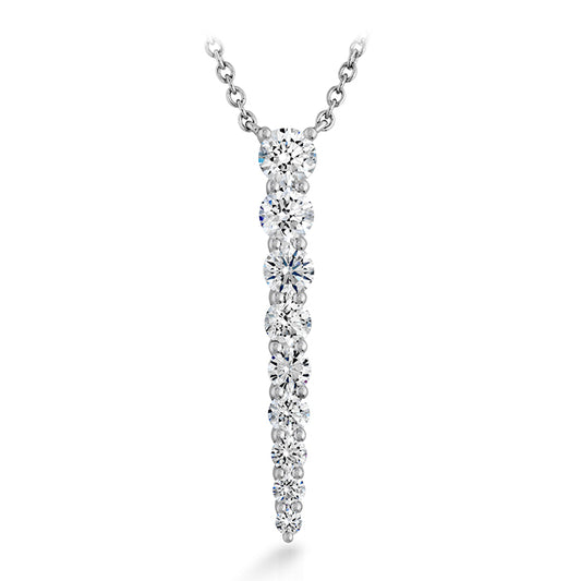 Identity Collection Graduated Diamond Pendant