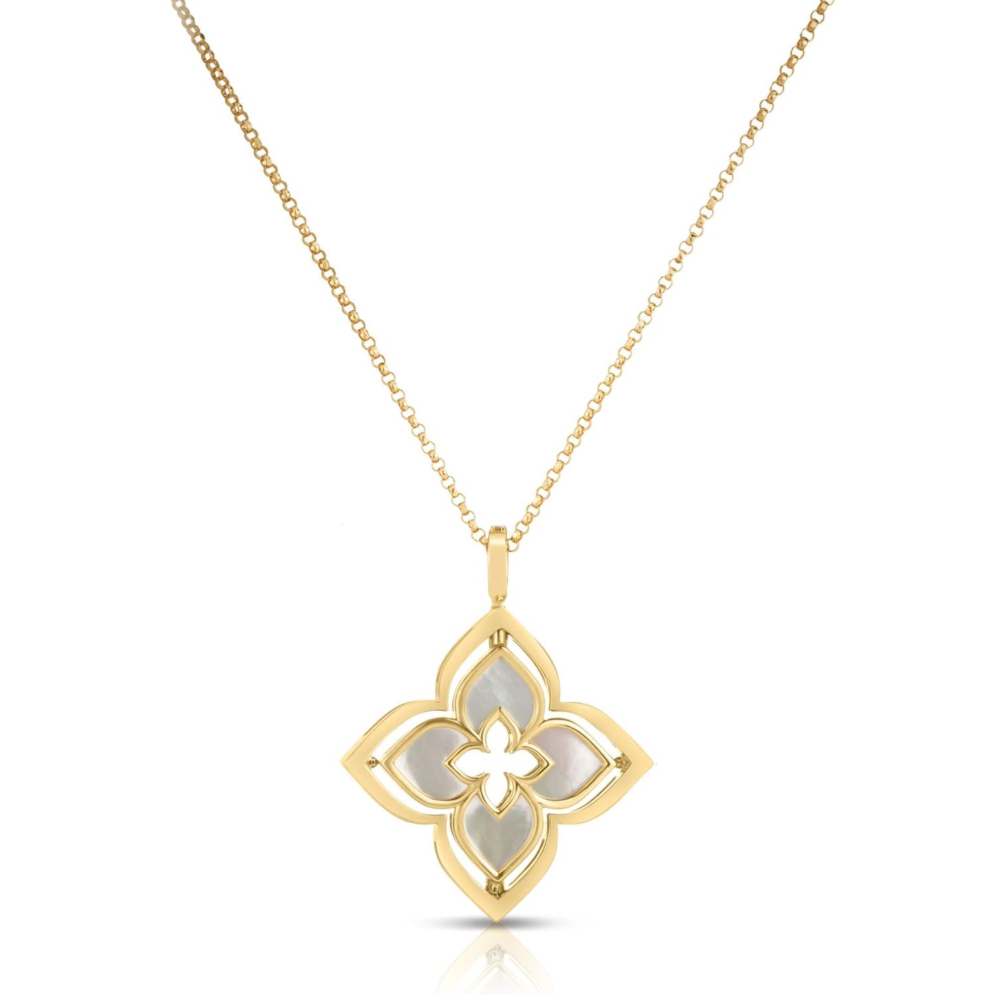 Venetian Princess Pirouette Medium Flower Necklace