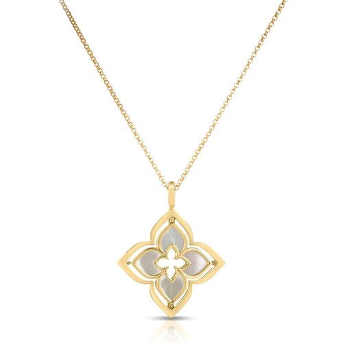 Venetian Princess Pirouette Medium Flower Necklace