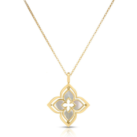 Venetian Princess Pirouette Medium Flower Necklace