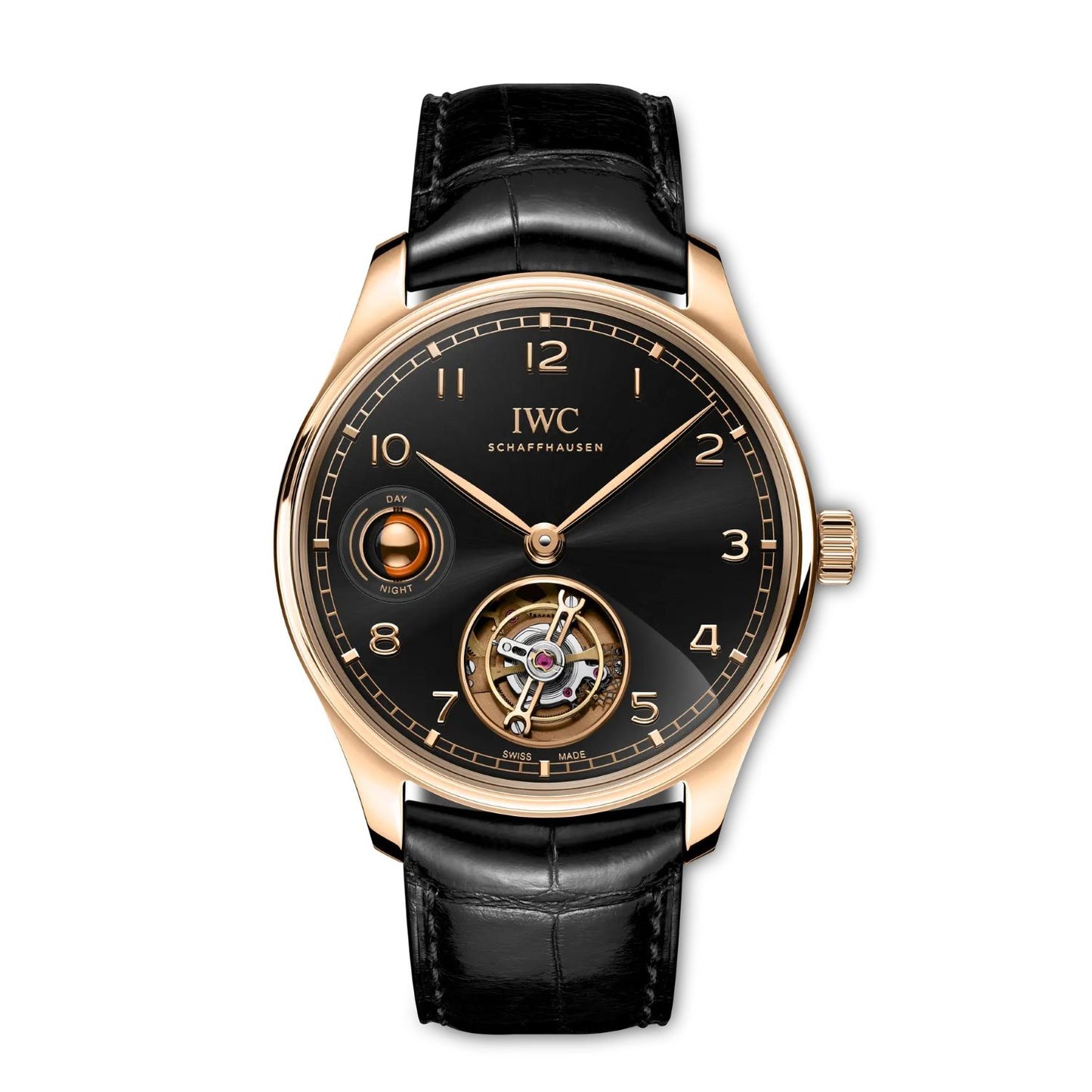 42.4MM Portugieser Hand-Wound Tourbillon Day & Night