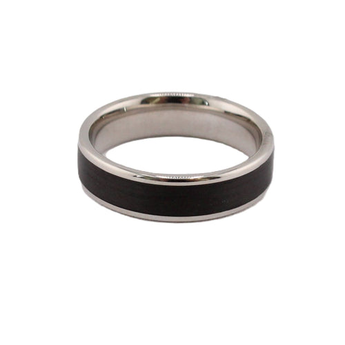 Carbon Wedding Band