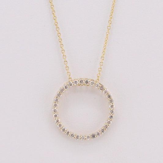 Diamond Circle Pendant