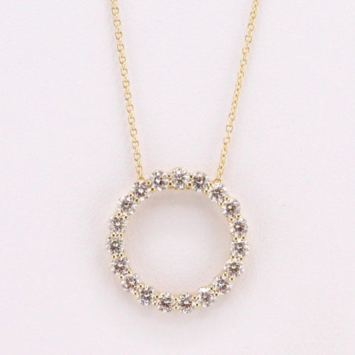 Diamond Circle Pendant