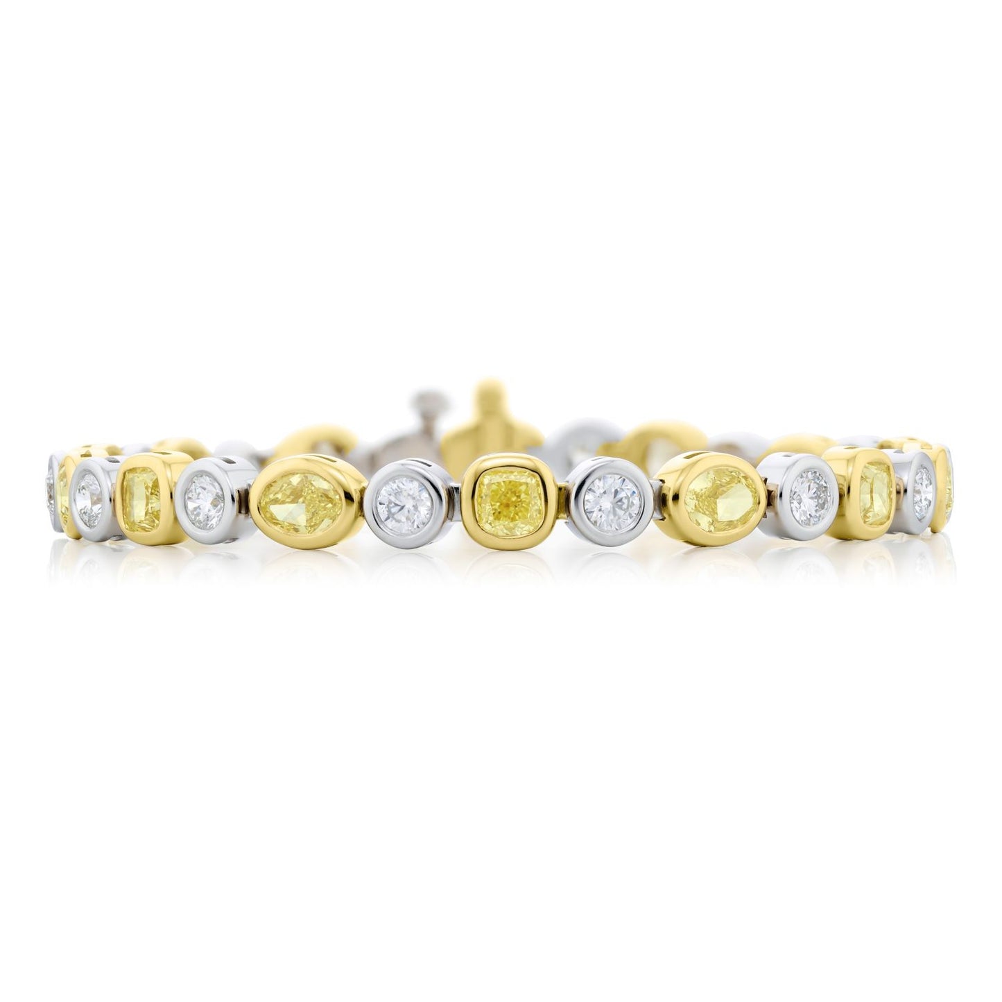 Fancy Yellow Diamond Braceclet