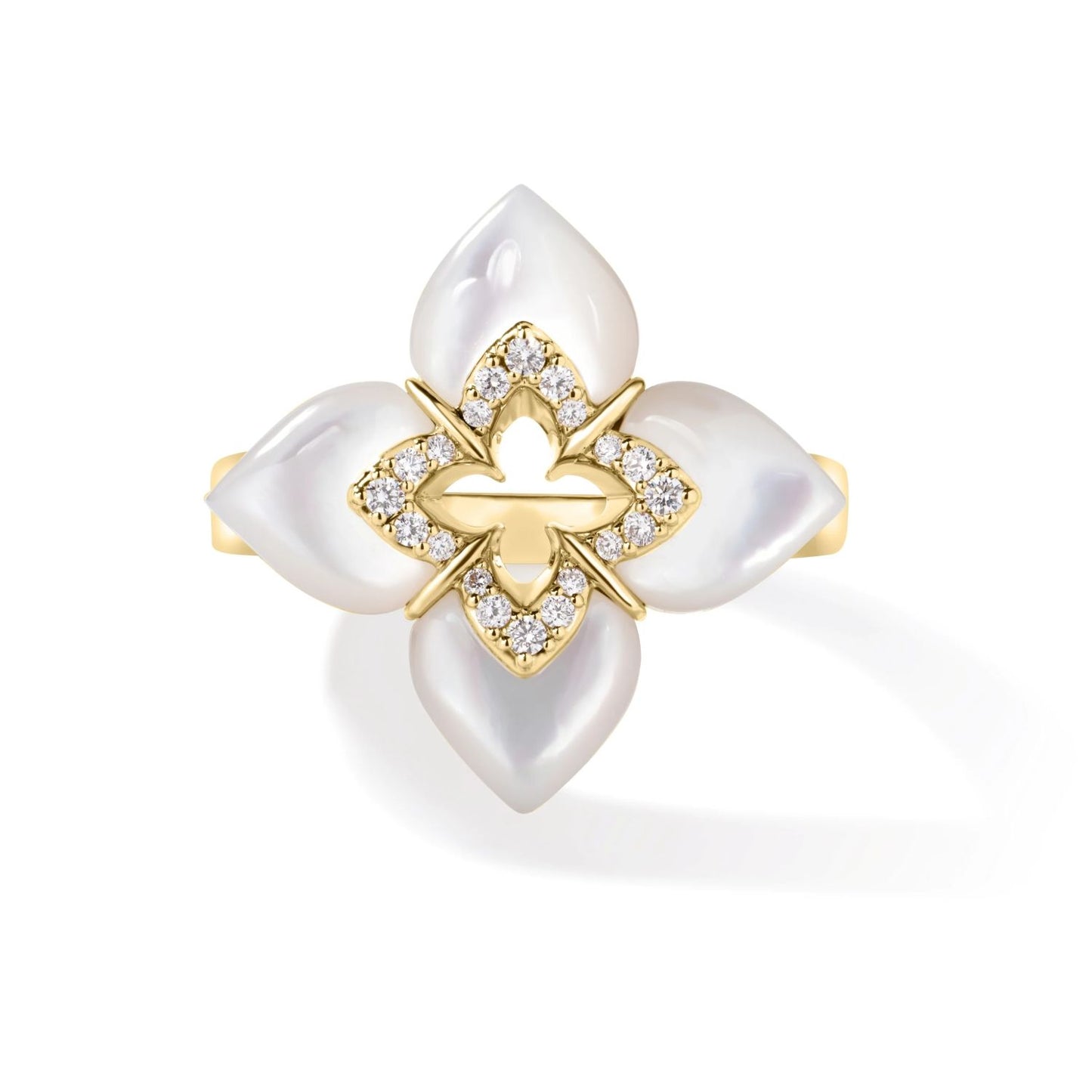 Venetian Princess Collection Mother -of-Pearl & Diamond Ring
