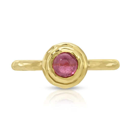 Coral Beach Collection Pink Tourmaline Ring