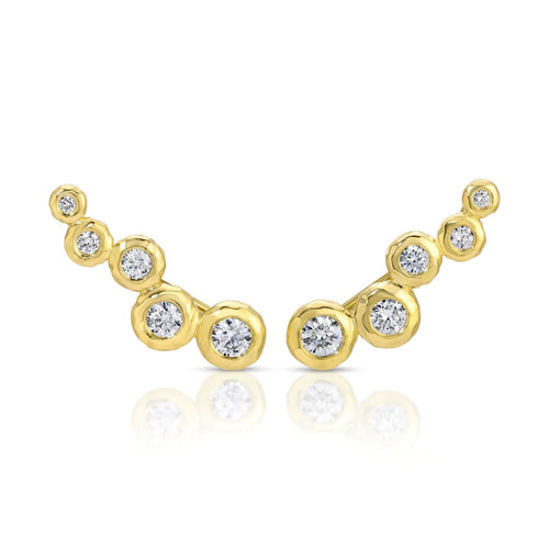 Nesting Gem Collection Diamond Ear Crawlers