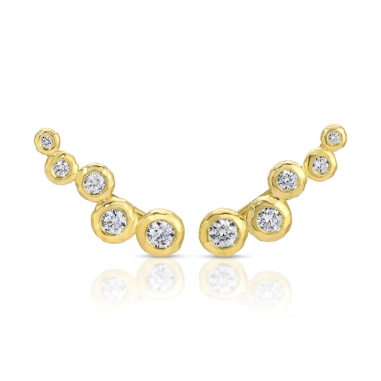 Nesting Gem Collection Diamond Ear Crawlers