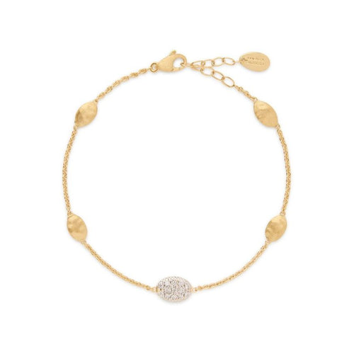 Siviglia Collection Small Bean Diamond Bracelet
