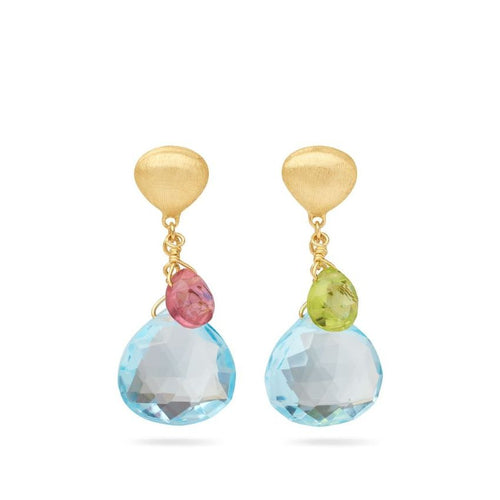 Paradise Collection Gemstone Dangle Earrings