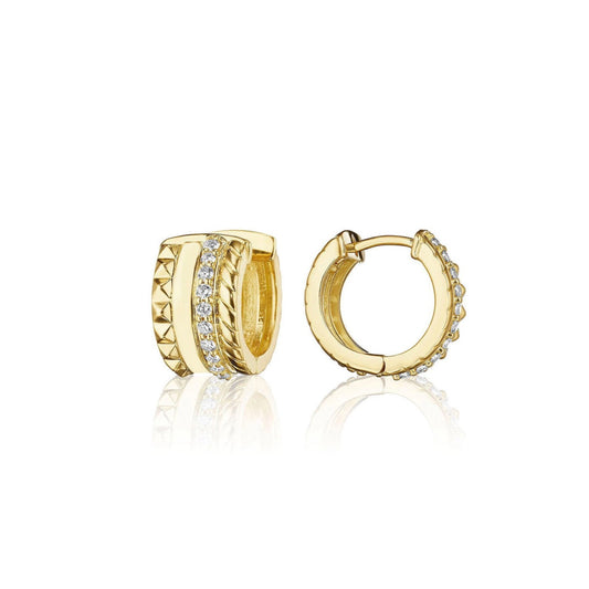 Stack Huggie Earrings