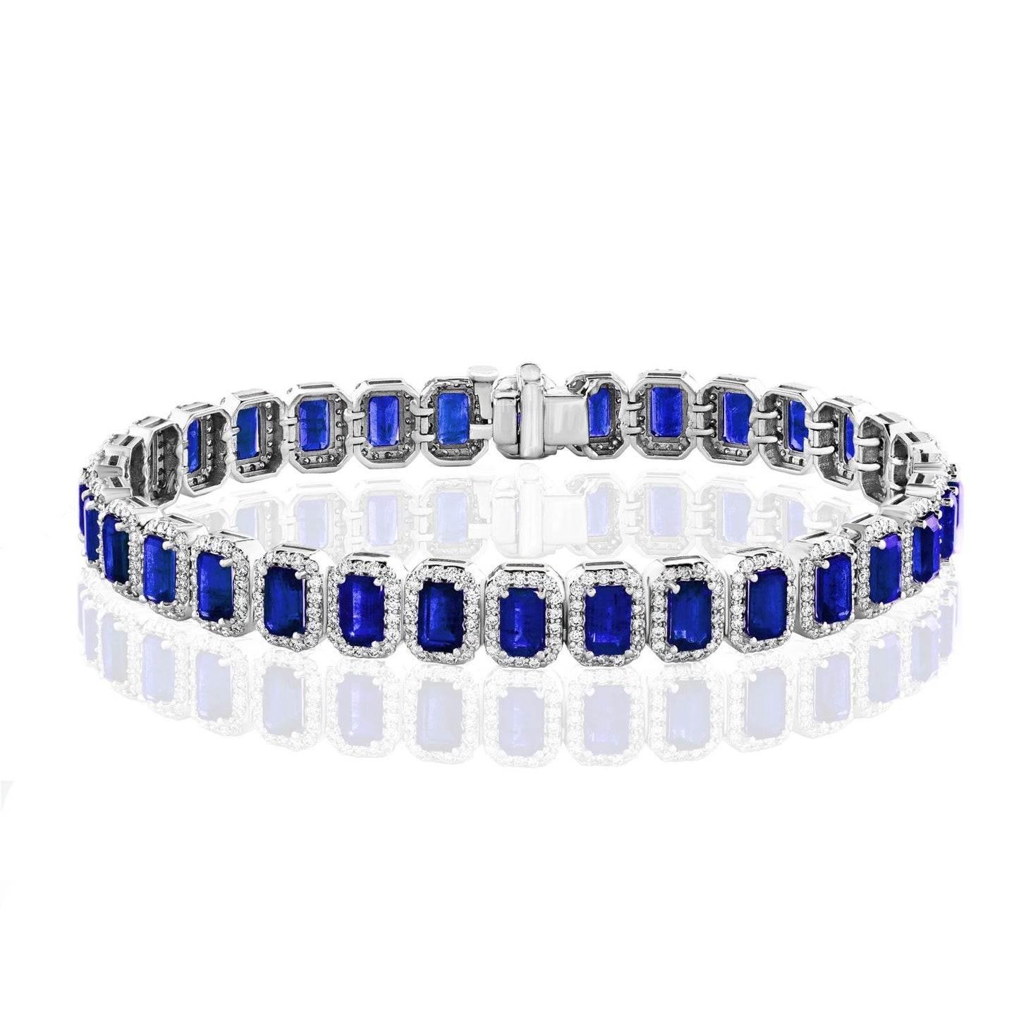 Sapphire & Diamond Bracelet