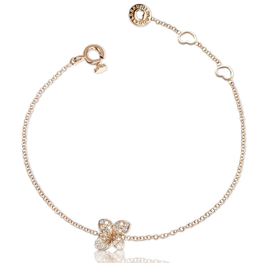 Petit Garden Diamond Flower Bracelet
