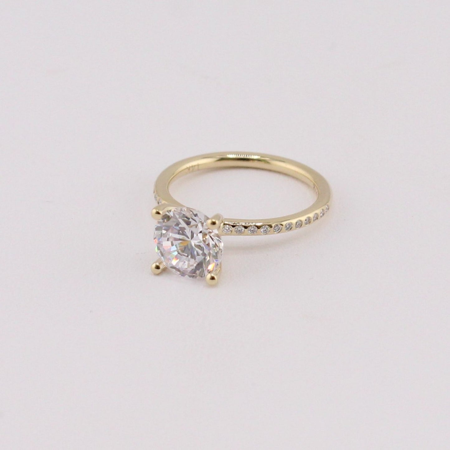 Diamond Engagement Mounting