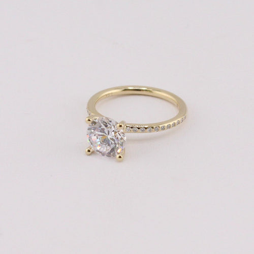 Diamond Engagement Mounting