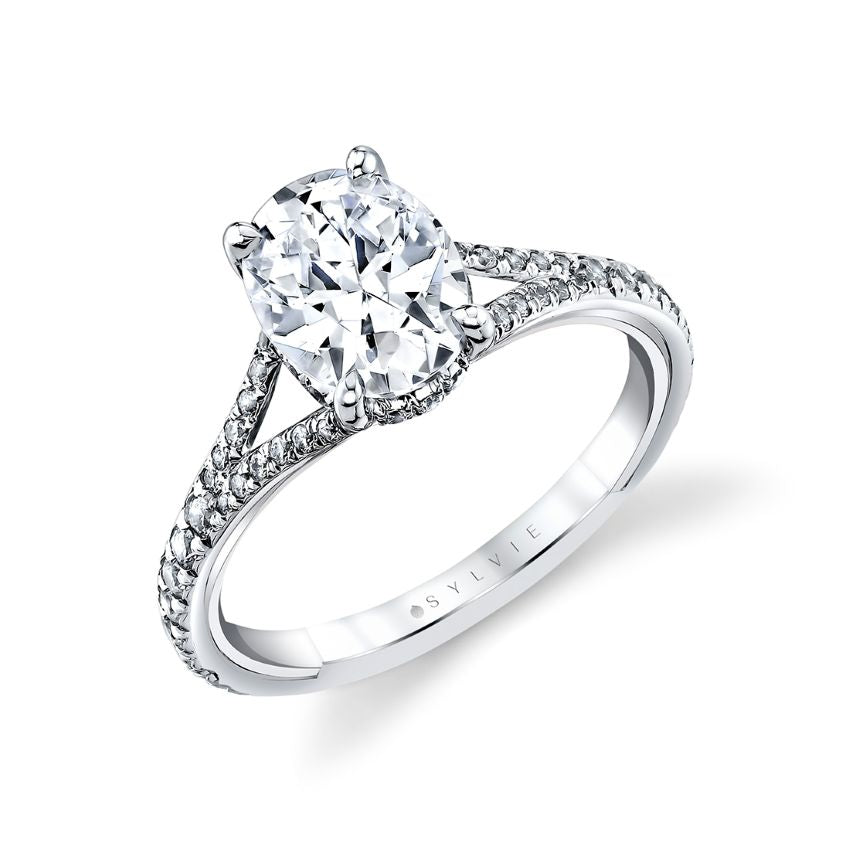 Whitney Collection Diamond Engagement Mounting