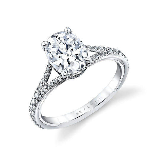 Whitney Collection Diamond Engagement Mounting