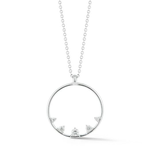 Venetian Collection Diamond Circle Pendant